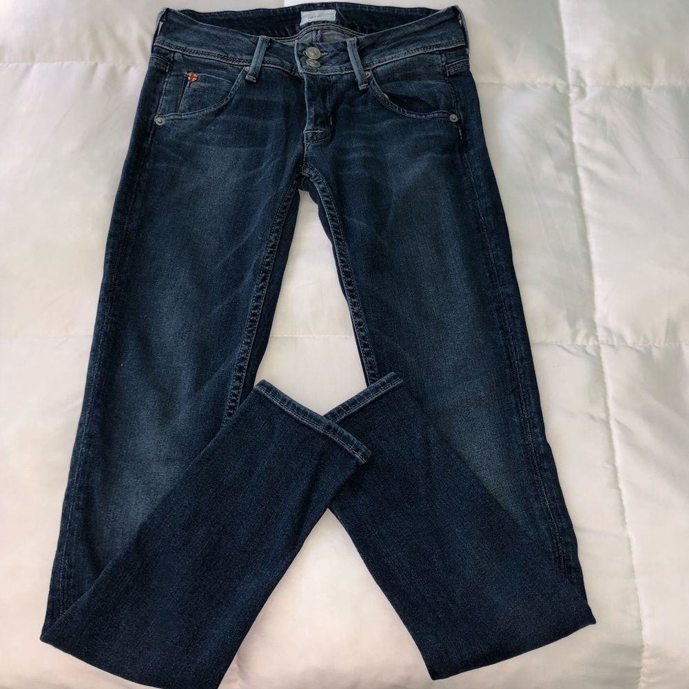 Hudson Jeans Size 24 low-rise super skinny